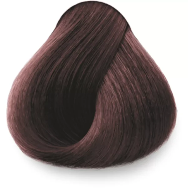 Tinte Hidra 5.45 Castaño Claro Cobrizo Caoba 90g con Peróxido 135 ml