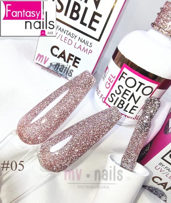 GEL FOTOSENSIBLE #5 CAFE