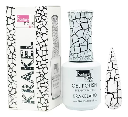 GEL POLISH  KRAQUELADO BLANCO