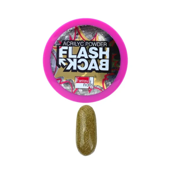 ACRILICO FLASH BACK DORADO 1 oz