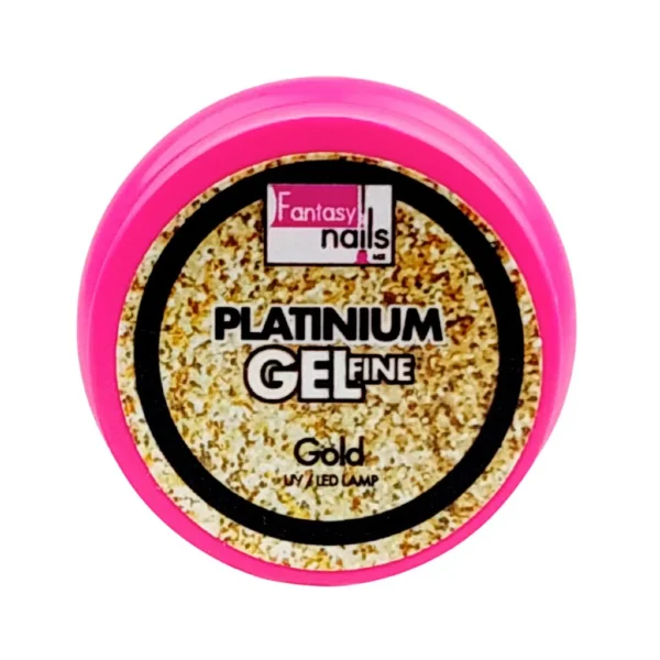GEL PLATINUM FINE GOLD FANTASY NAILS