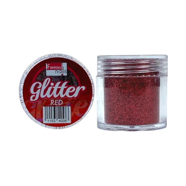 GLITTER RED