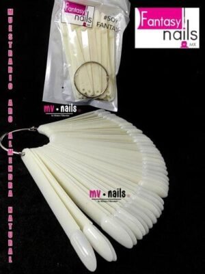 MUESTRARIO ALMENDRA NATURAL FANTASY NAILS