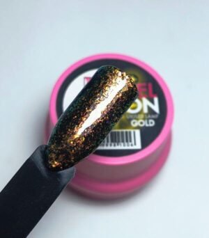 GEL MOON GOLD FANTASY NAILS