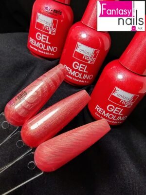 GEL REMOLINO 5D ROJO FANTASY NAILS
