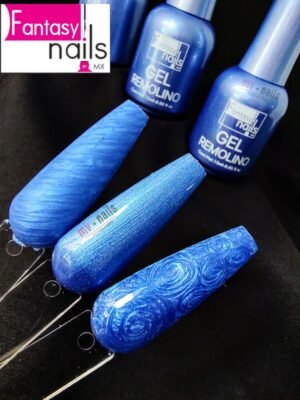 GEL REMOLINO 5D AZUL FANTASY NAILS