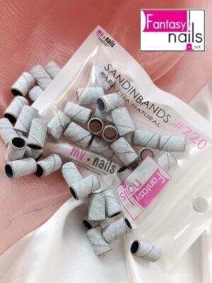 SANDING BANS #220 BLANCO FANTASY NAILS