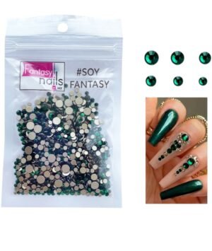 CRISTALES ESMERALDA FANTASY NAILS