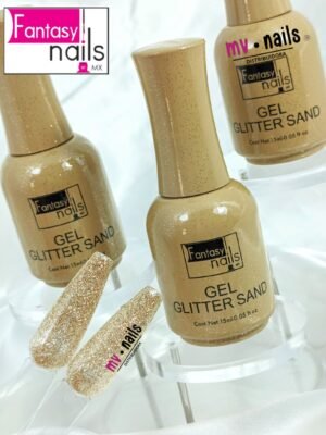 GEL GLITTER SAND FANTASY NAILS