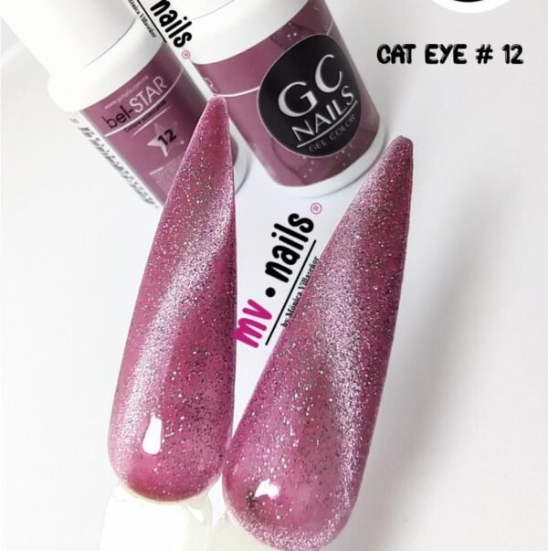 GC nails Bel-Star Galaxy Cat Eye 12