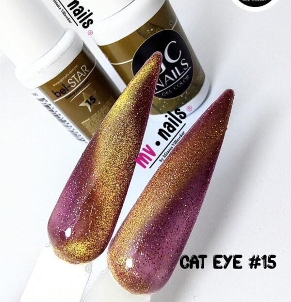 GC nails Bel-Star Galaxy Cat Eye 15
