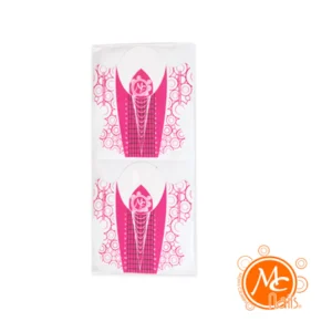 Paquete de forma escultural Rosa Grande MC 100 pz