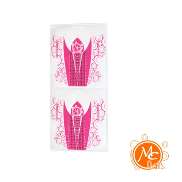 Paquete de forma escultural Rosa Grande MC 100 pz