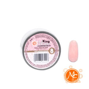 Polvo acrílico King Color maquillaje para uñas 1 oz #8