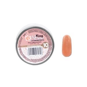 Polvo acrílico King Color maquillaje para uñas 1 oz #10