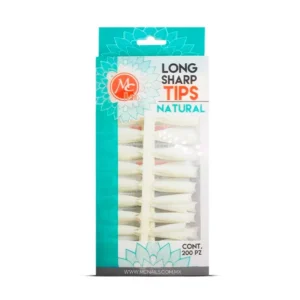 Tips Long Sharp 200 pz Natural