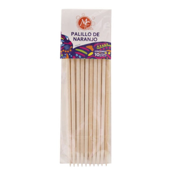 Palillo Naranjo 10 pz