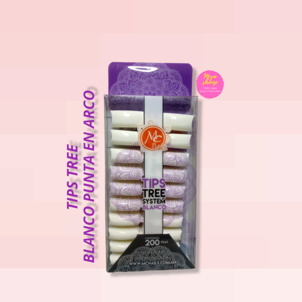 Tips MC 200 pz blanca