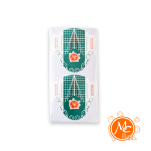 Paquete de forma escultural Verde Chico  MC 100 pz