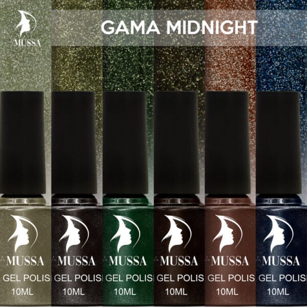 Gel semi permanente Le Mussa - Gama Midnight