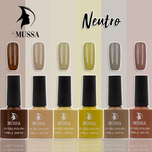 Gel semi permanente Le Mussa - Gama Neutro