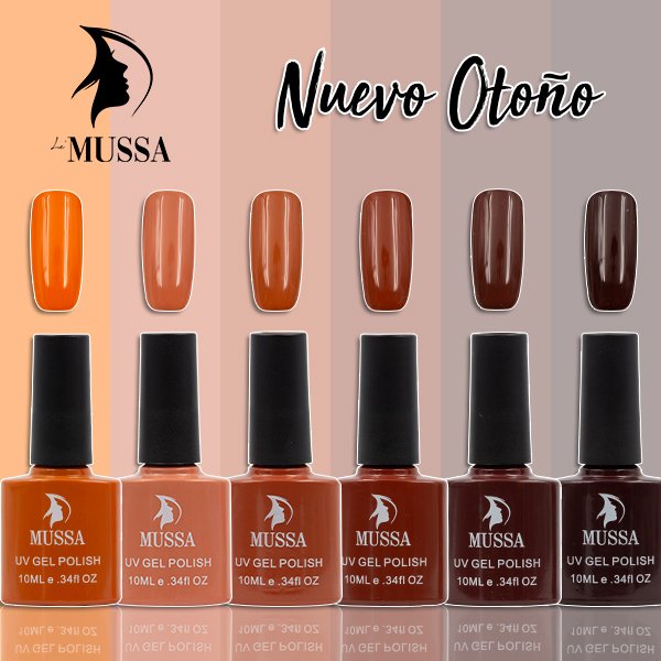 Gel semi permanente Le Mussa - Gama Nuevo Otoño